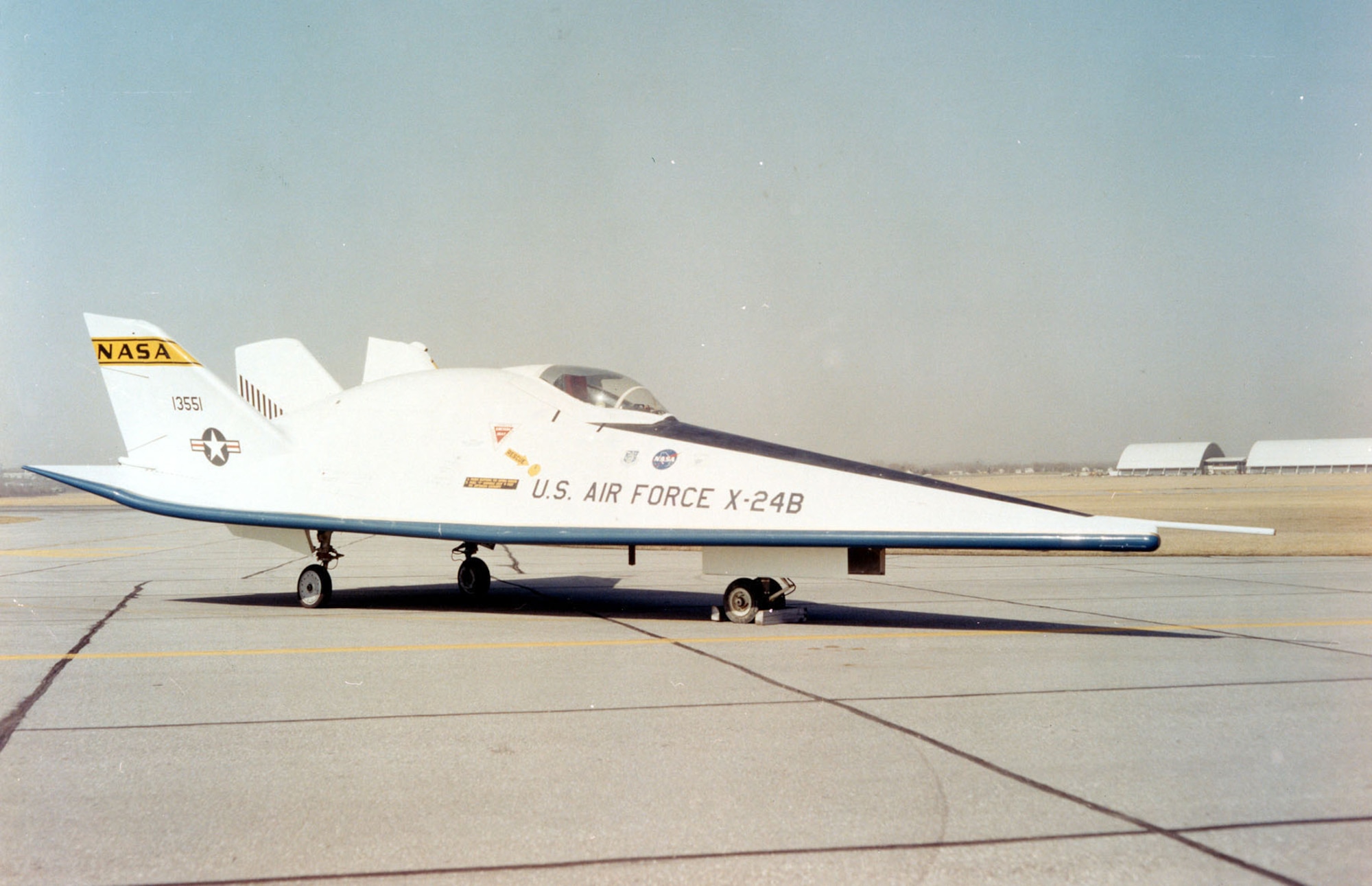 DAYTON, Ohio -- Martin X-24B at the National Museum of the United States Air Force. (U.S. Air Force photo)