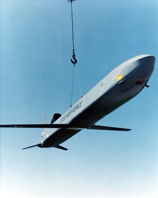 DAYTON, Ohio -- Boeing AGM-86B (ALCM) at the National Museum of the United States Air Force. (U.S. Air Force photo)