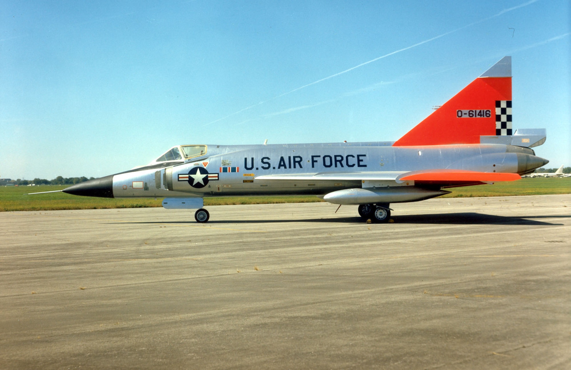 DAYTON, Ohio -- Convair F-102A Delta Dagger at the National Museum of the United States Air Force. (U.S. Air Force photo)