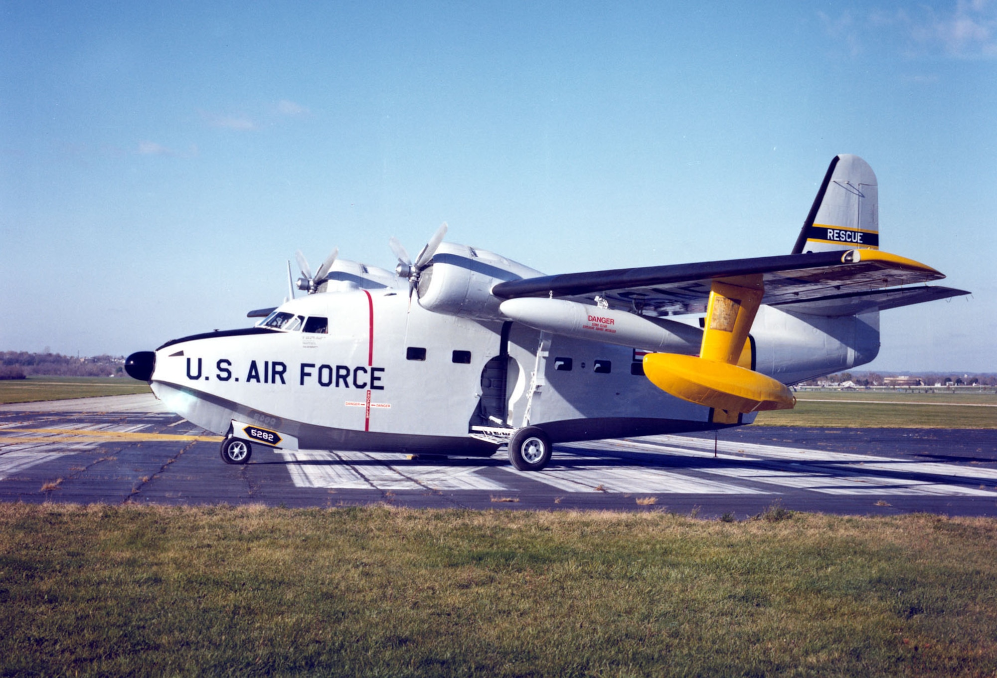 DAYTON, Ohio -- Grumman HU-16B Albatross at the National Museum of the United States Air Force. (U.S. Air Force photo)