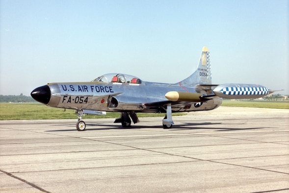 DAYTON, Ohio -- Lockheed F-94C Starfire at the National Museum of the United States Air Force. (U.S. Air Force photo)