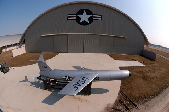 DAYTON, Ohio -- Martin CGM-13B Mace at the National Museum of the United States Air Force. (U.S. Air Force photo)