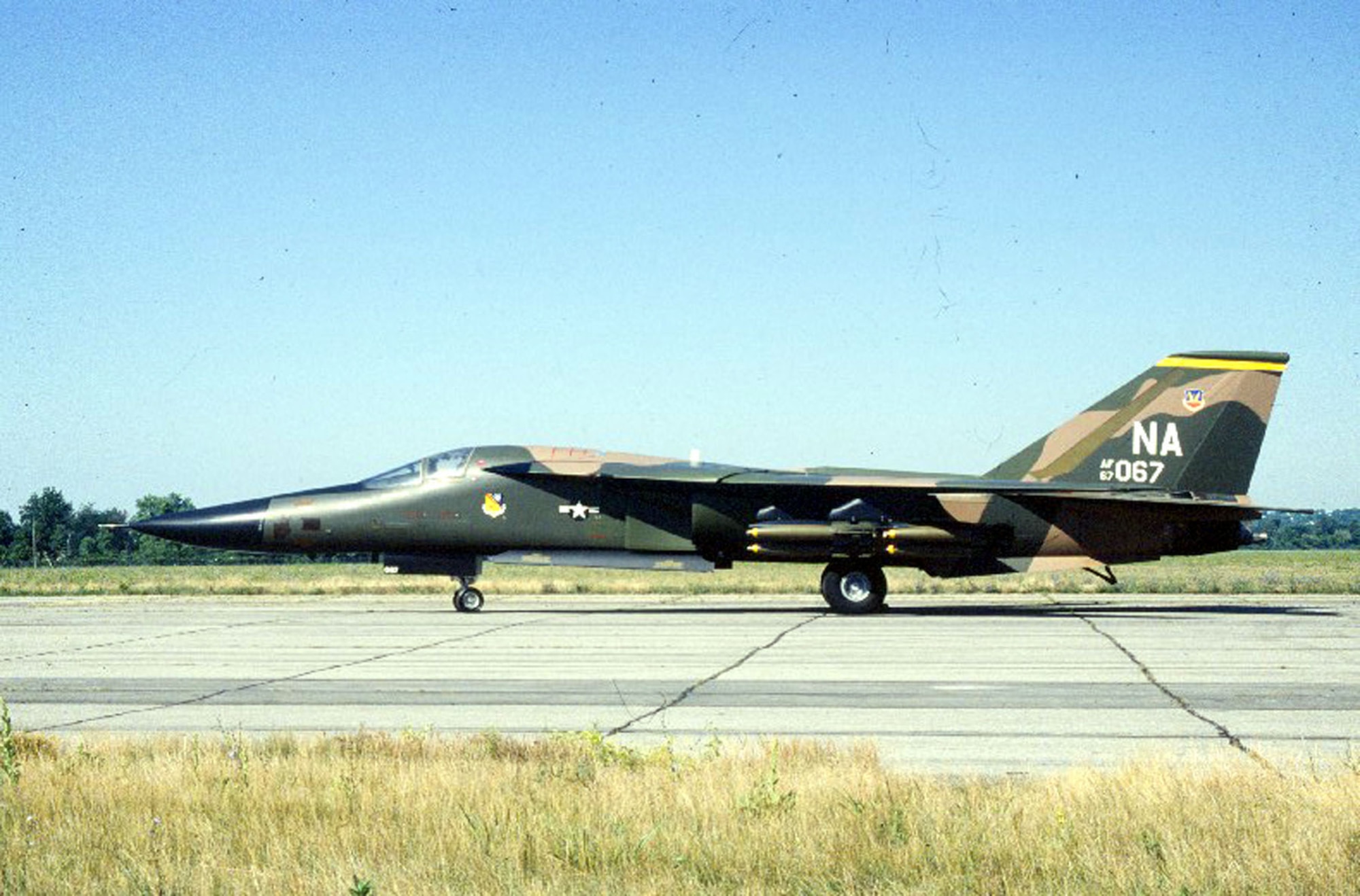 DAYTON, Ohio -- General Dynamics F-111A at the National Museum of the United States Air Force. (U.S. Air Force photo)