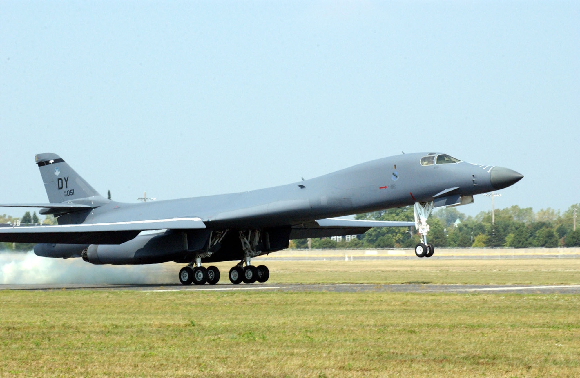 DAYTON, Ohio -- Boeing B-1B Lancer at the National Museum of the United States Air Force. (U.S. Air Force photo)