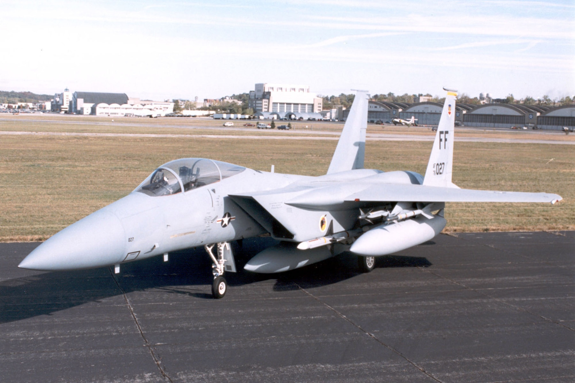 DAYTON, Ohio -- McDonnell Douglas F-15A at the National Museum of the United States Air Force. (U.S. Air Force photo)