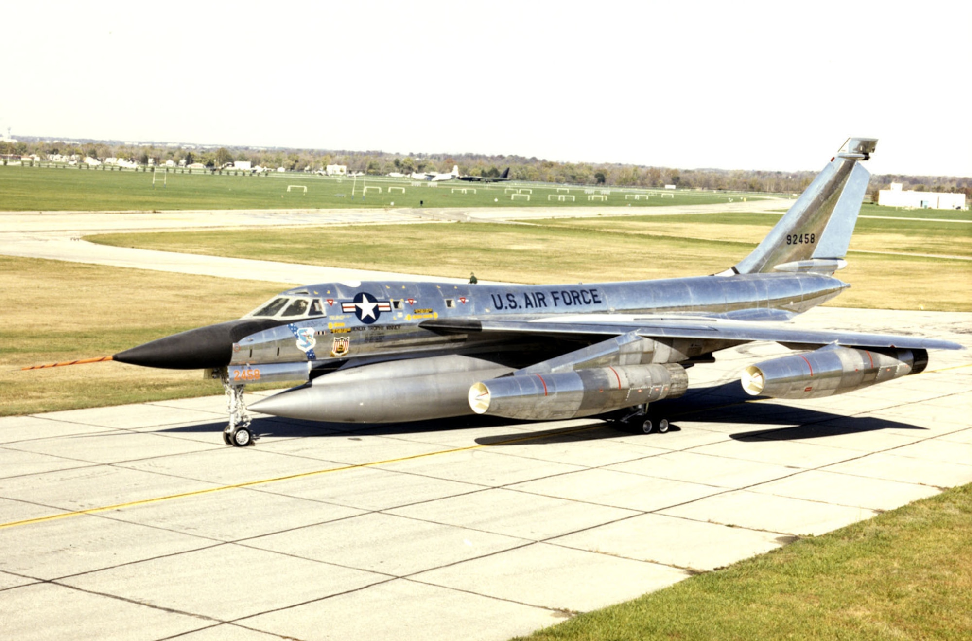 DAYTON, Ohio -- Convair B-58 Hustler at the National Museum of the United States Air Force. (U.S. Air Force photo)