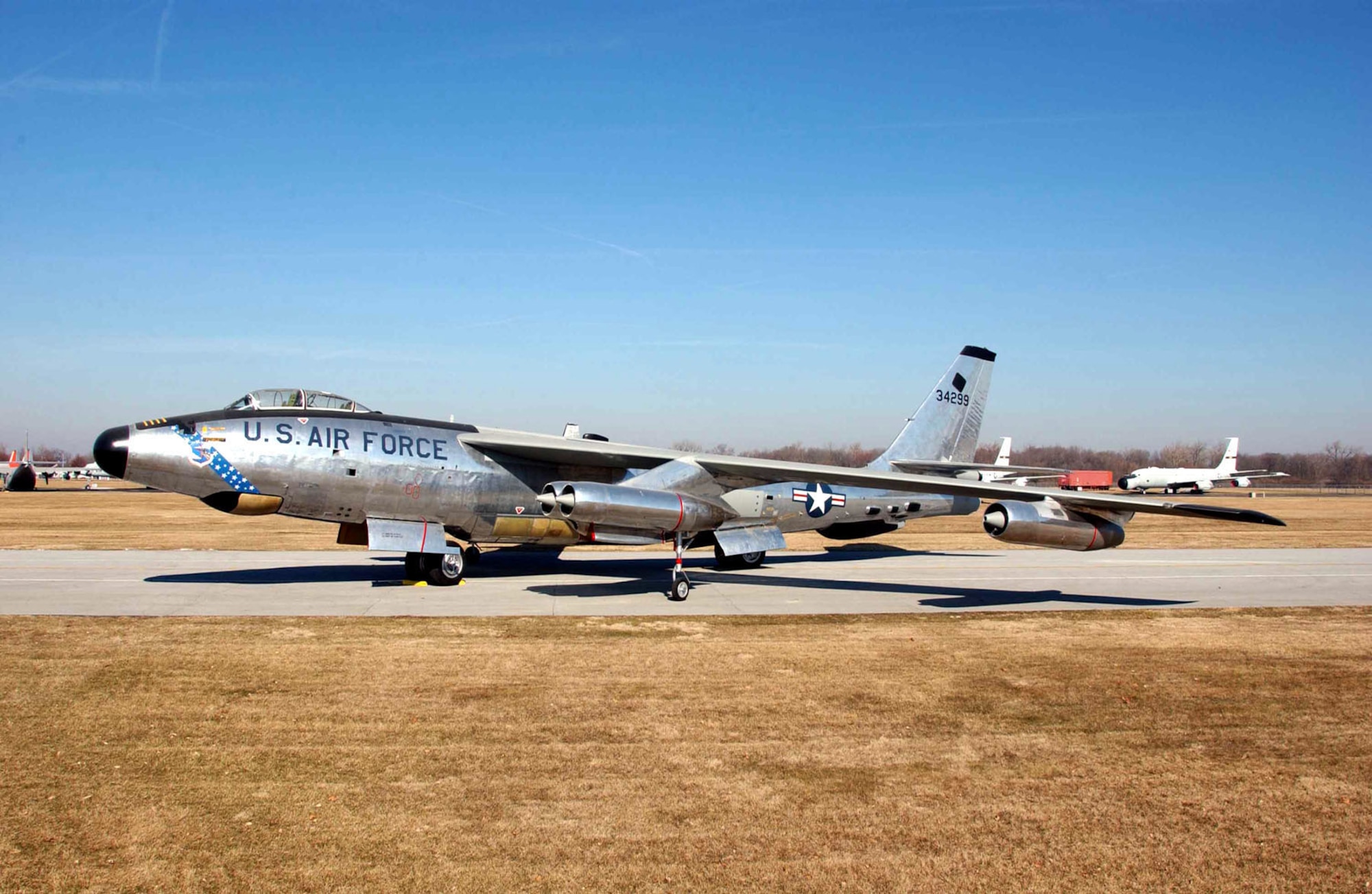 DAYTON, Ohio -- Boeing RB-47H at the National Museum of the United States Air Force. (U.S. Air Force photo)