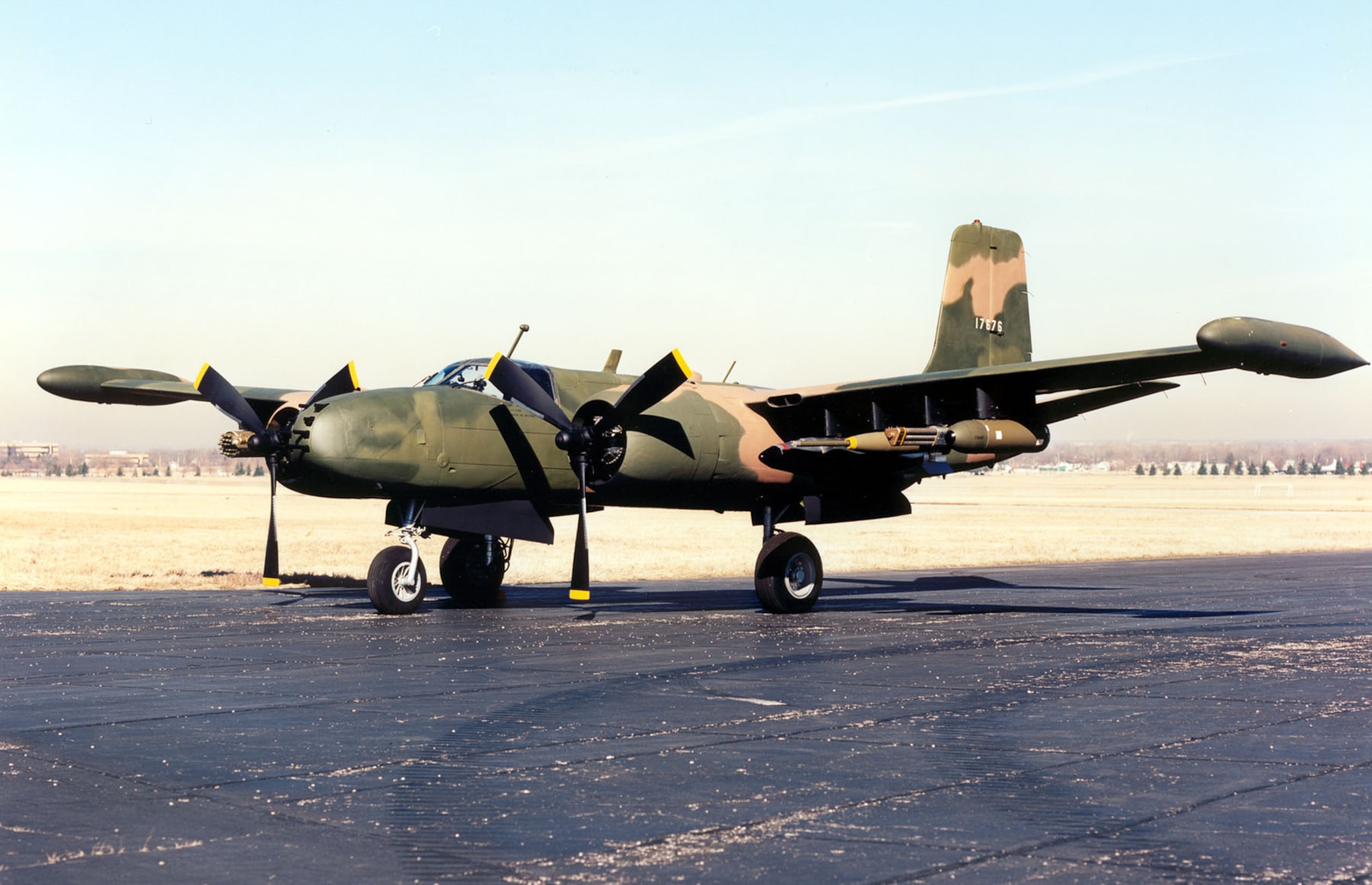 DAYTON, Ohio -- Douglas B-26K Counter Invader at the National Museum of the United States Air Force. (U.S. Air Force photo)