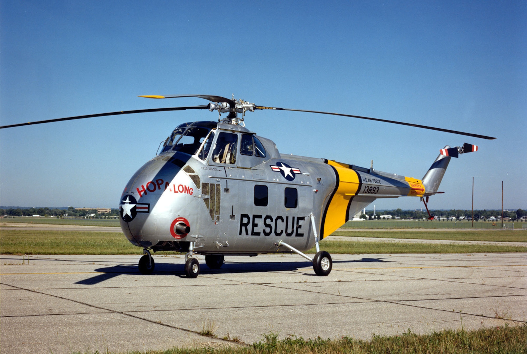 DAYTON, Ohio -- Sikorsky UH-19B Chickasaw at the National Museum of the United States Air Force. (U.S. Air Force photo)