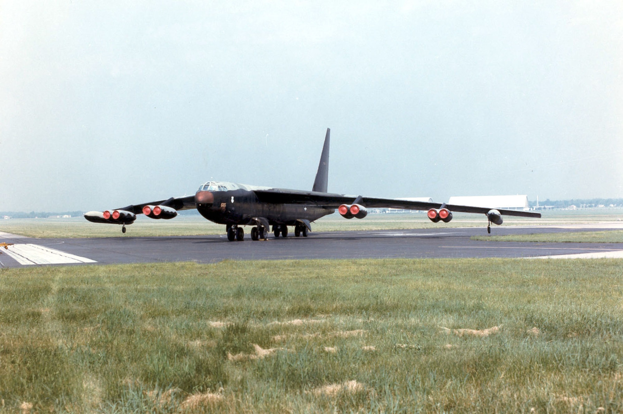 DAYTON, Ohio -- Boeing B-52D Stratofortress at the National Museum of the United States Air Force. (U.S. Air Force photo)