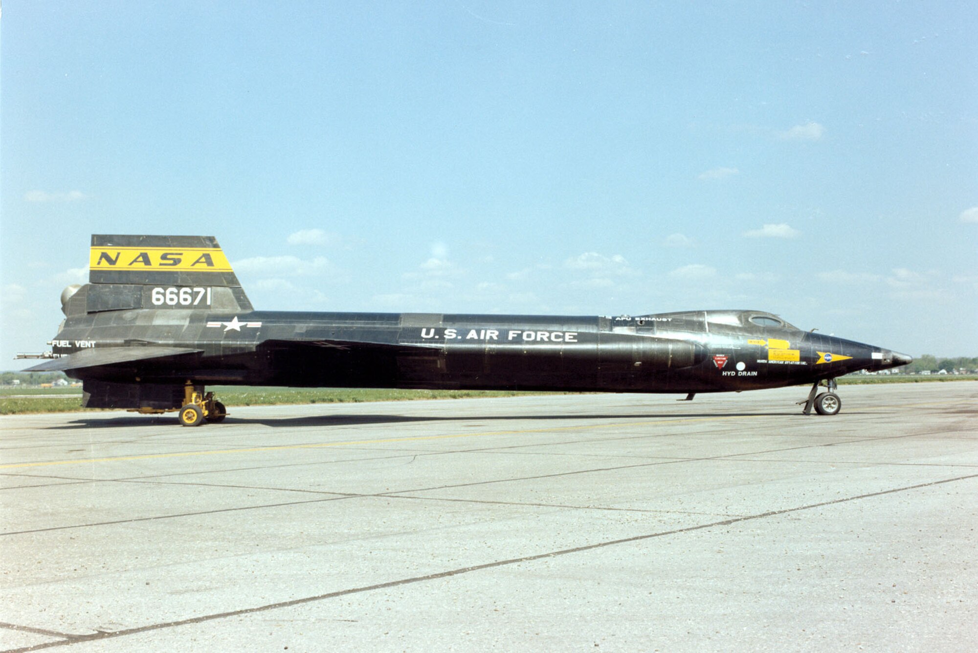 DAYTON, Ohio -- North American X-15A-2 at the National Museum of the United States Air Force. (U.S. Air Force photo)