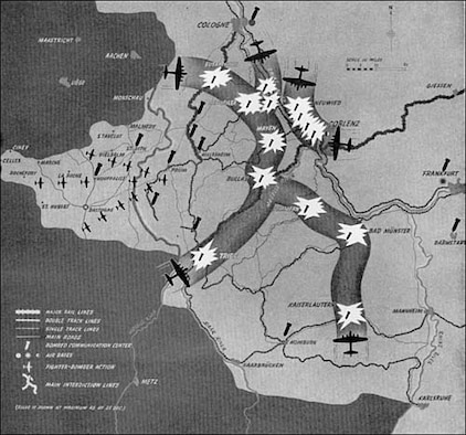 Battle of the Bulge. (U.S. Air Force photo)