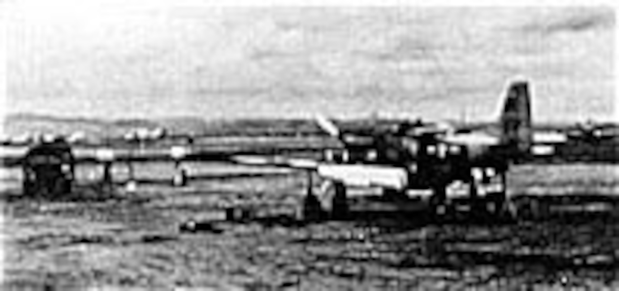 "Bore Sighting" aligning the machine guns on an AAF P-51D at Clark Field, Philippines, in June 1945. (U.S. Air Force photo)