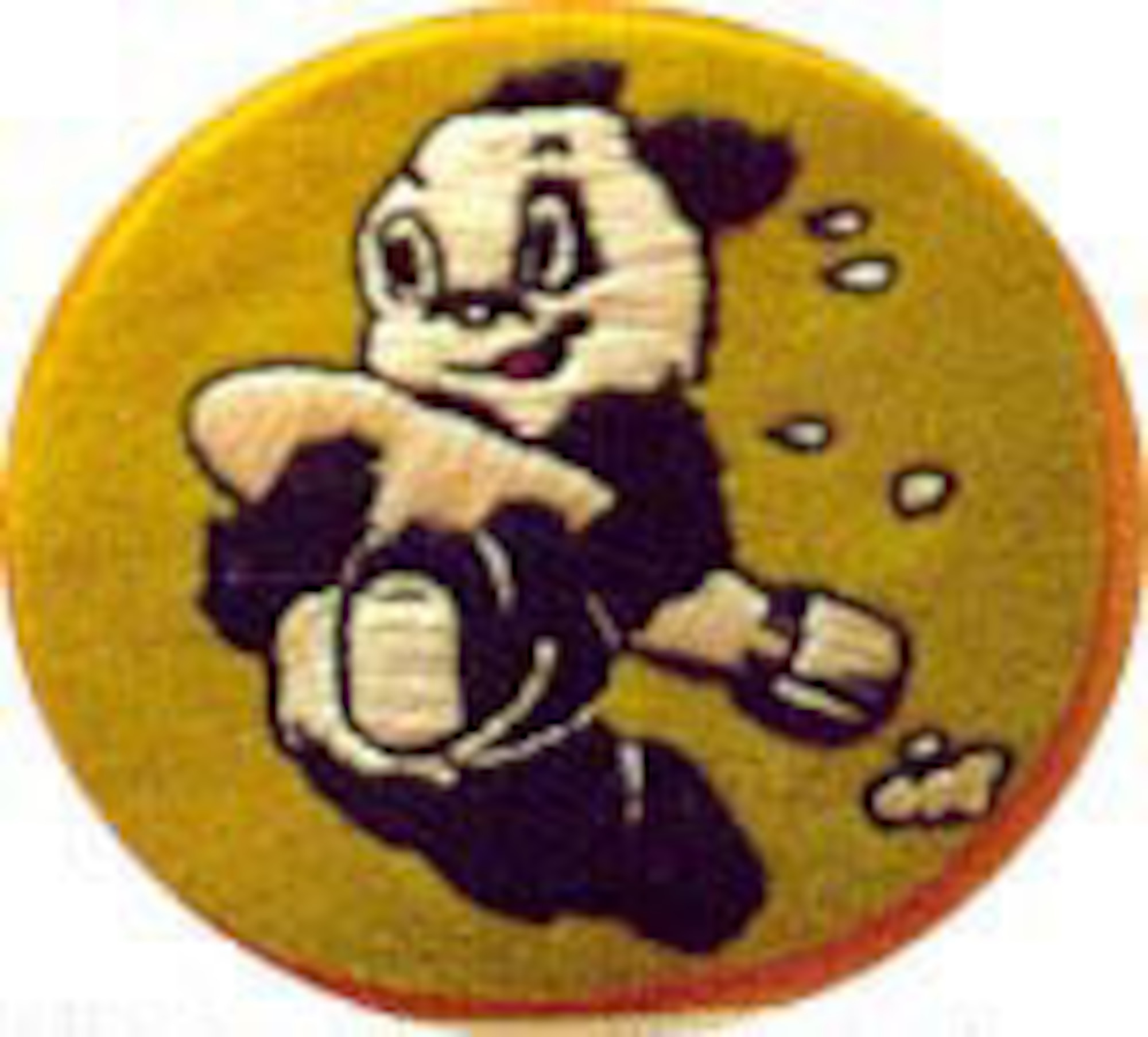 Jacket patch worn by Sgt. John D. Foley as a B-24 crew member with the 409th Bomb Squadron based in England in 1944. (U.S. Air Force photo)
