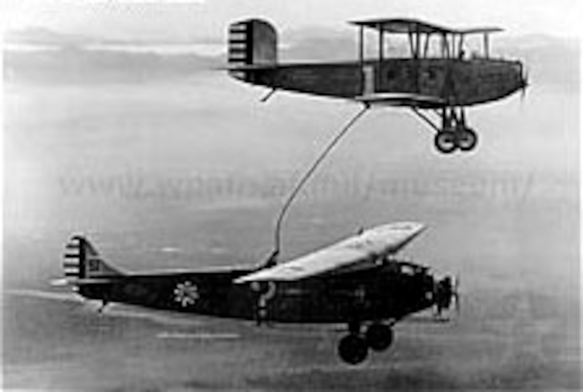 Douglas C-1 and Atlantic C-2A. (U.S. Air Force photo)