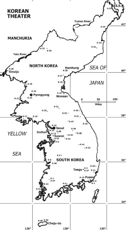 K Bases In Korea National Museum Of The United States Air
