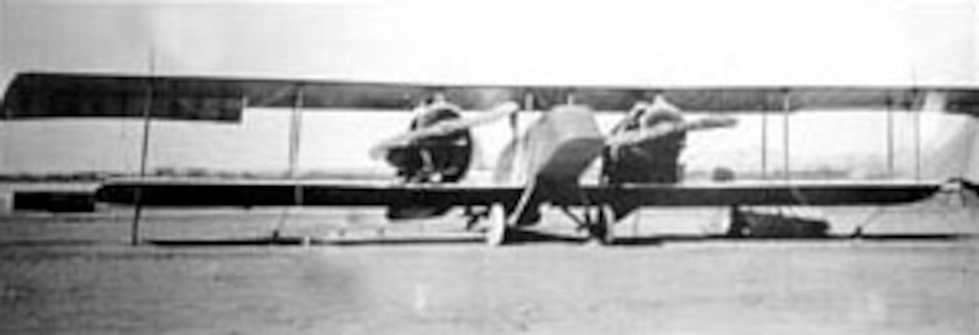 Curtiss JN twin tested by the 1st Aero Squadron. (U.S. Air Force photo)