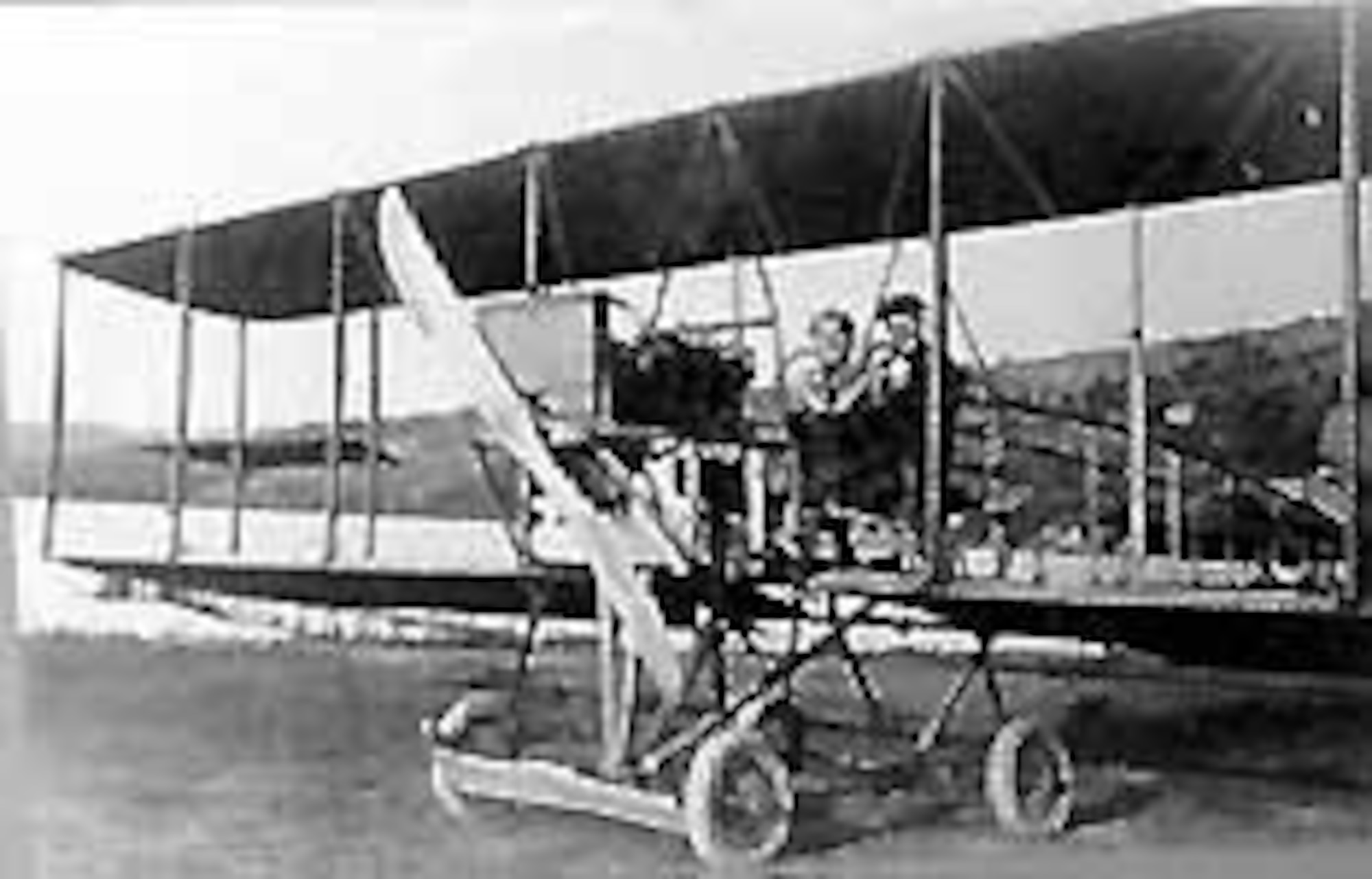 Curtiss "G" accepted in February 1913 and designated Signal Corps No. 21. (U.S. Air Force photo)