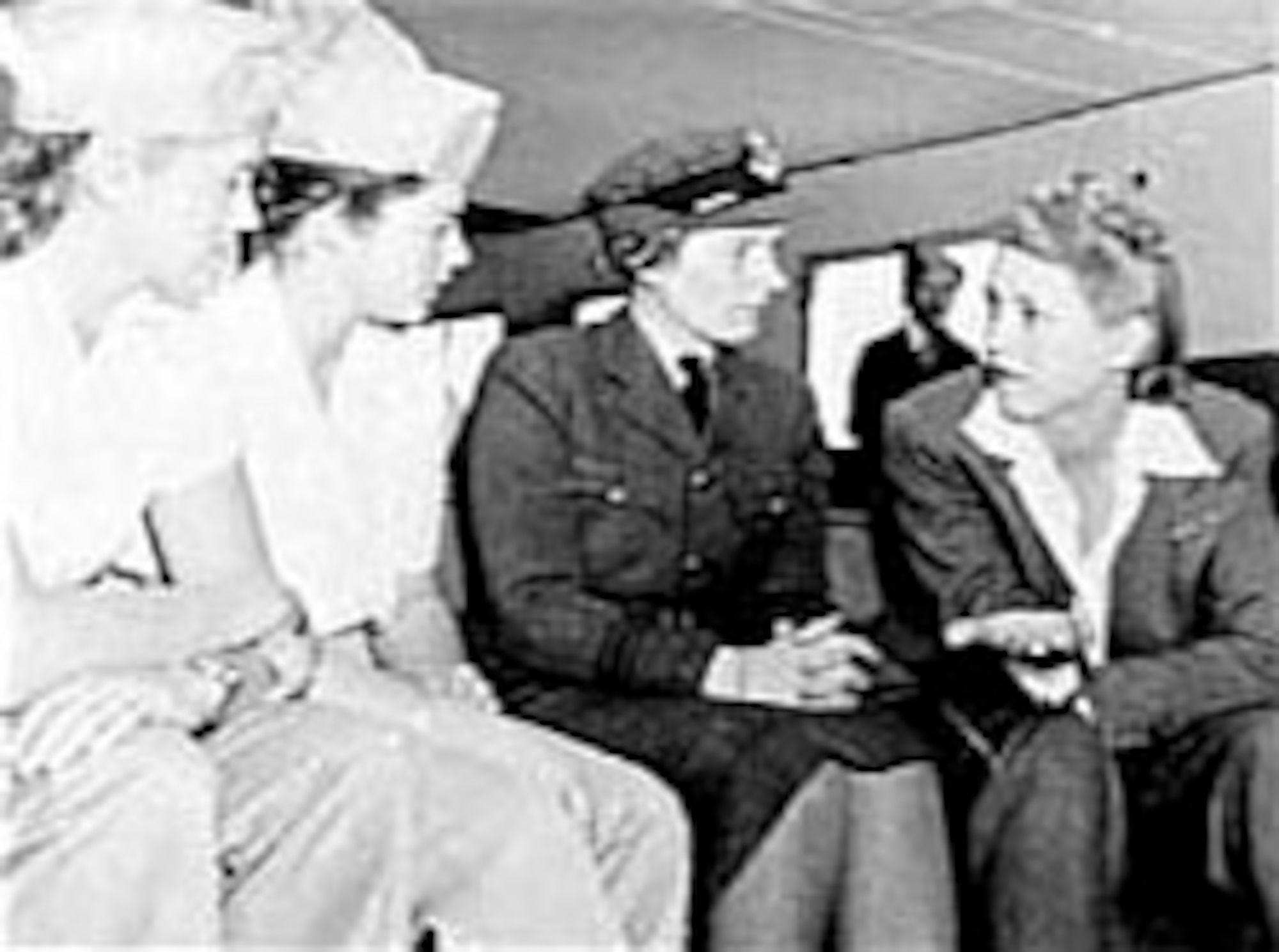 Jacqueline Cochran (right). (U.S. Air Force photo)