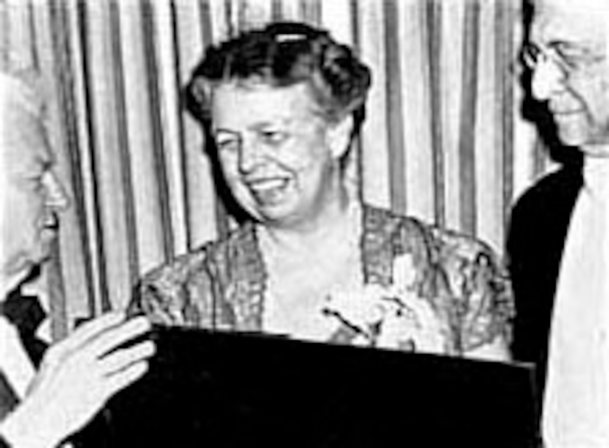 Eleanor Roosevelt. (U.S. Air Force photo)