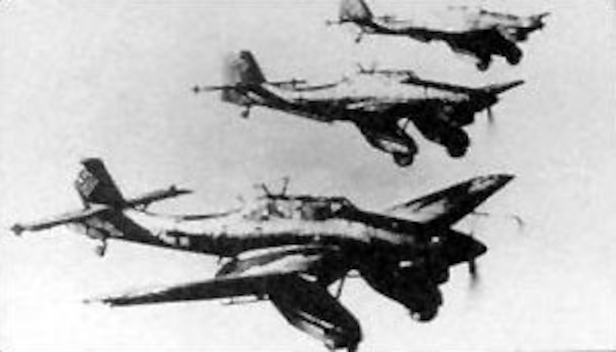 The dreaded Ju 87 Stuka dive bomber was used effectively by the German Luftwaffe  in Poland in 1939 and western Europe in 1940. (U.S. Air Force photo)