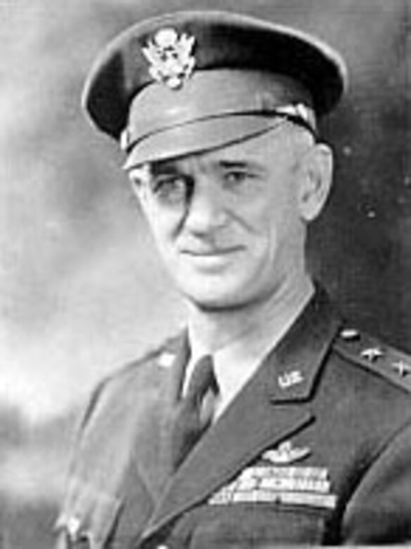 Maj. Gen. Hugh J. Knerr, first GHQ Air Force Chief of Staff. (U.S. Air Force photo)