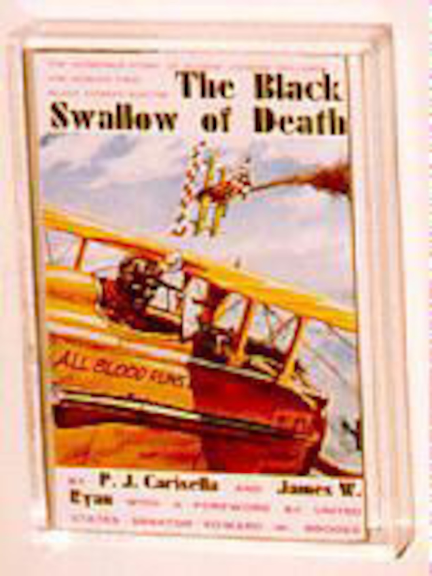 Cover of "The Black Swallow of Death," a book about Bullard. (U.S. Air Force photo)
