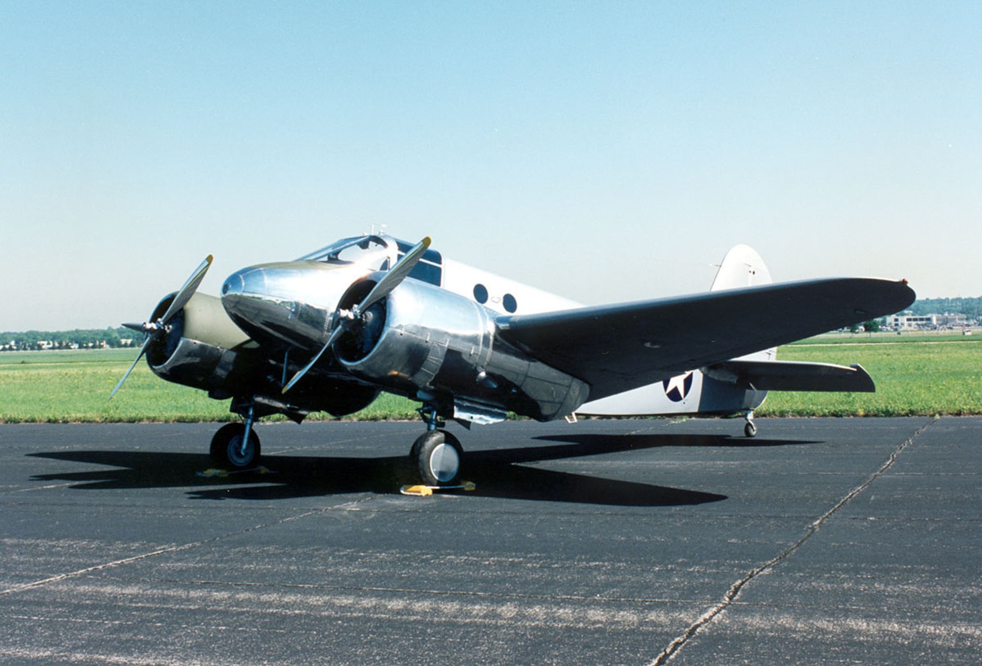 DAYTON, Ohio -- Beech AT-10 Wichita at the National Museum of the United States Air Force. (U.S. Air Force photo)