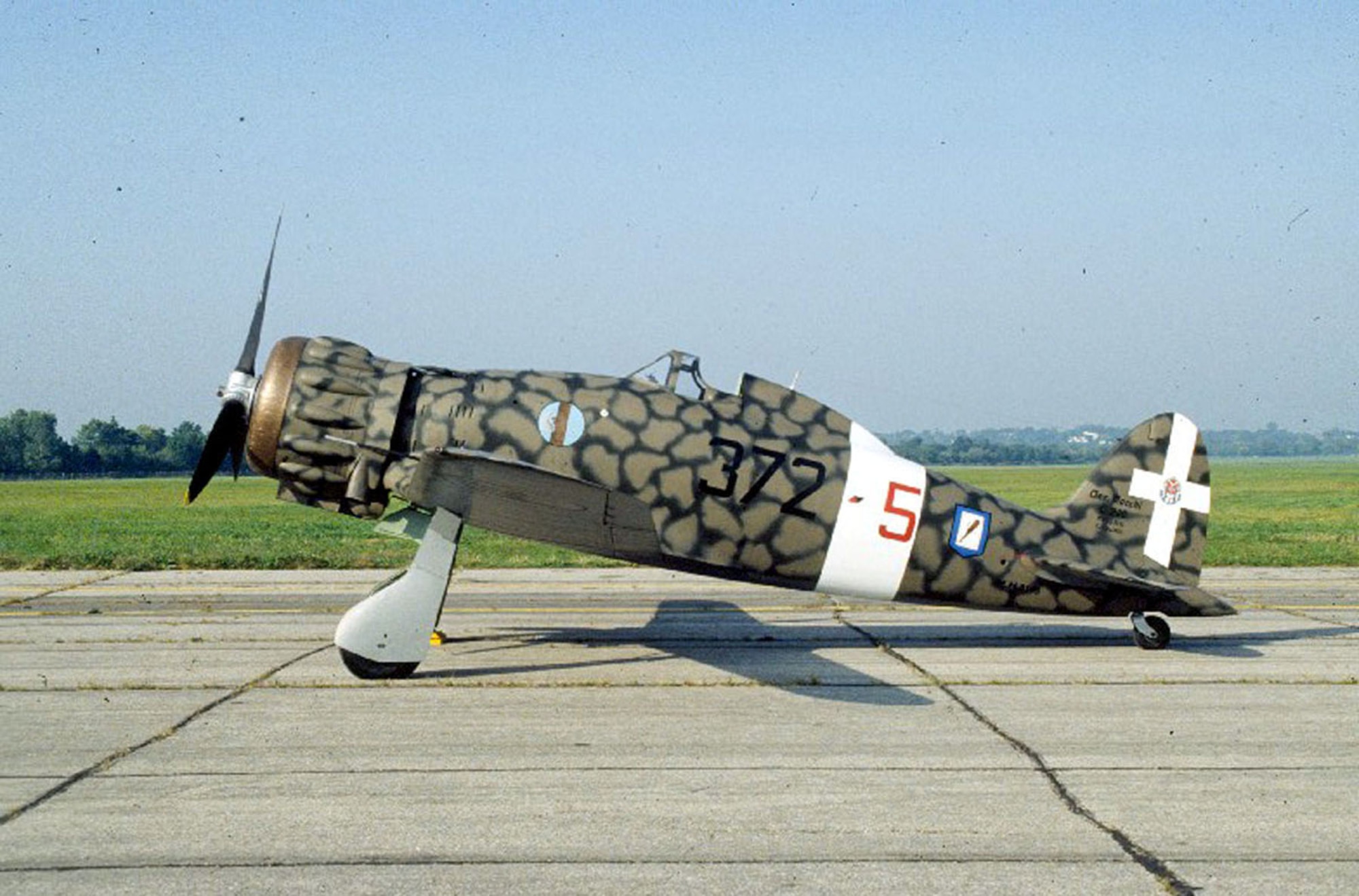 DAYTON, Ohio -- Macchi MC.200 Saetta at the National Museum of the United States Air Force. (U.S. Air Force photo)