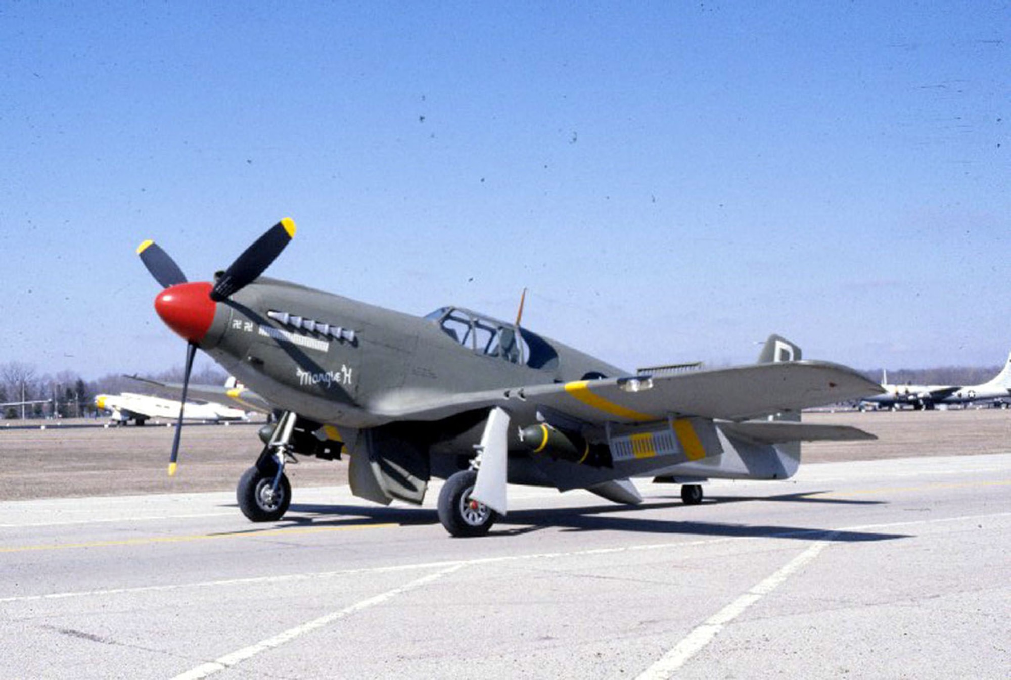 DAYTON, Ohio -- North American A-36A Mustang at the National Museum of the United States Air Force. (U.S. Air Force photo)