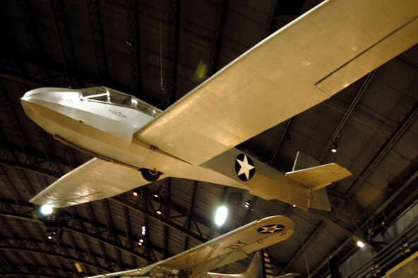 DAYTON, Ohio -- Schweizer TG-3A in the World War II Gallery at the National Museum of the United States Air Force. (U.S. Air Force photo)