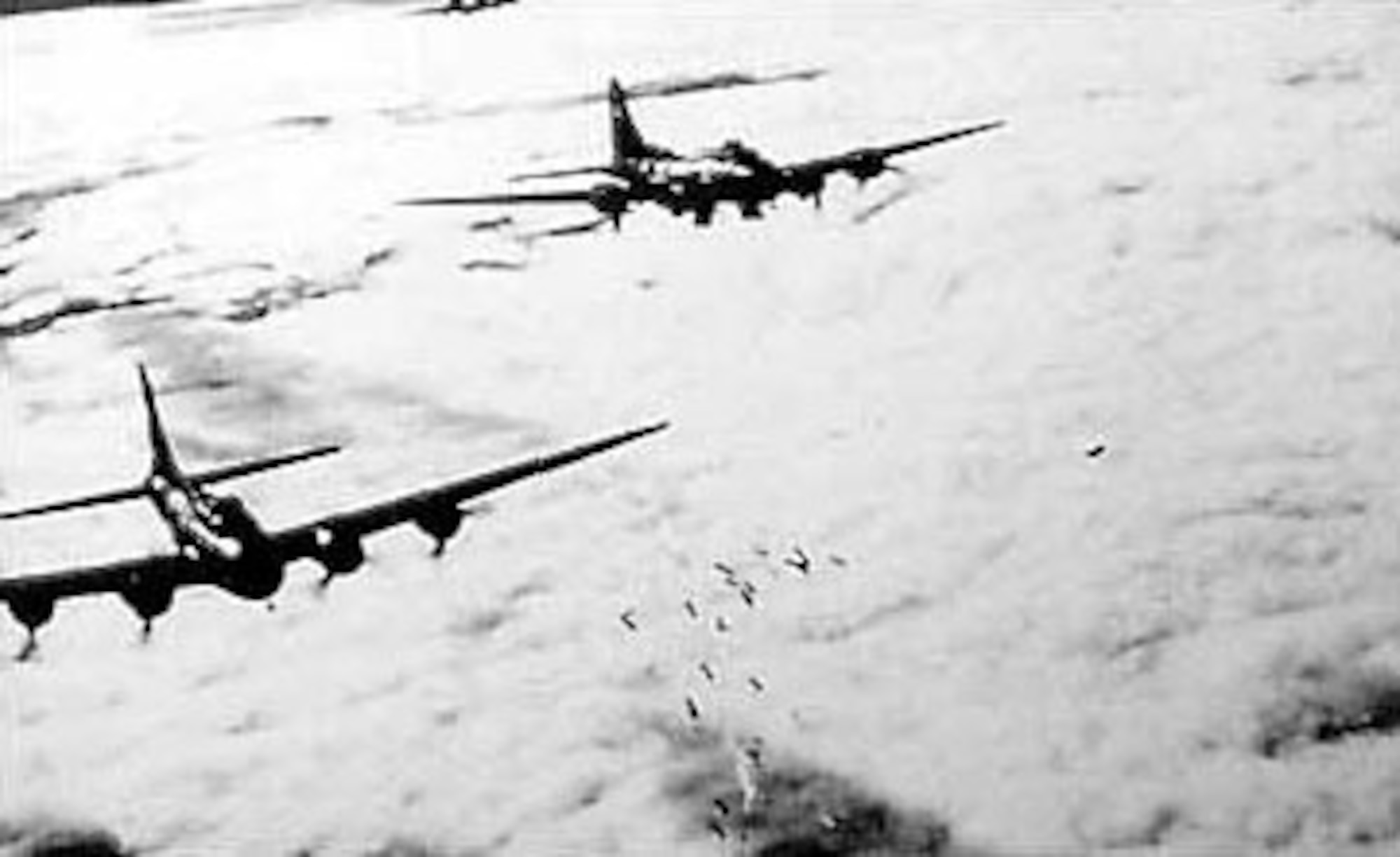 AAF bombers during World War II. (U.S. Air Force photo)