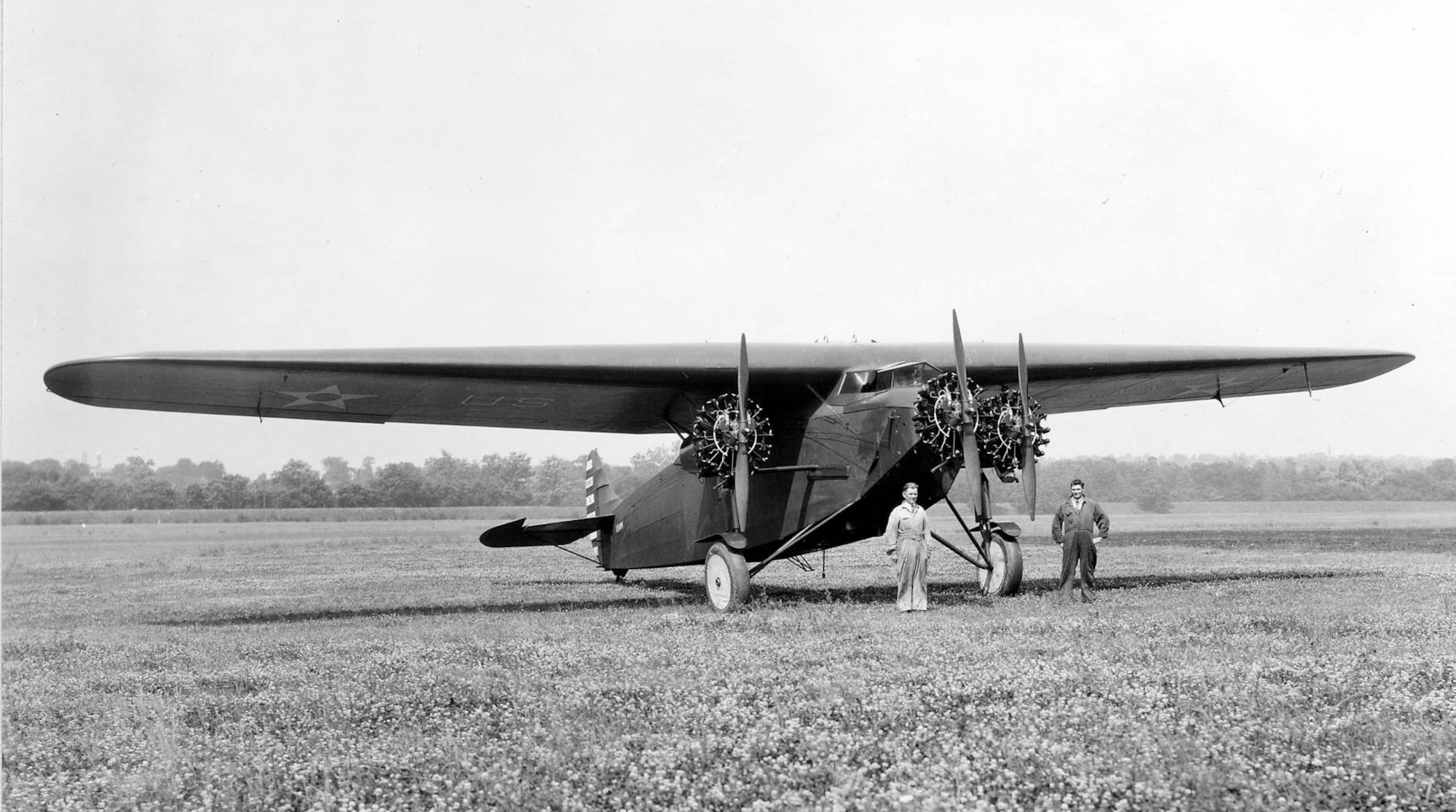 Atlantic-Fokker C-2 "Bird of Paradise" 3/4 front view. (U.S. Air Force photo)