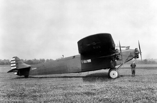 Atlantic-Fokker C-2 "Bird of Paradise" side view. (U.S. Air Force photo)