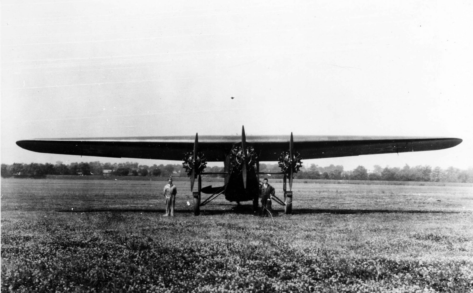 Atlantic-Fokker C-2 "Bird of Paradise" front view. (U.S. Air Force photo)