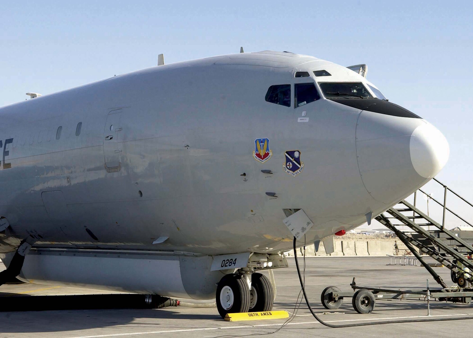 SOUTHWEST ASIA -- E-8C Joint STARS.  (U.S. Air Force photo by Senior Master Sgt. John P. Snow)