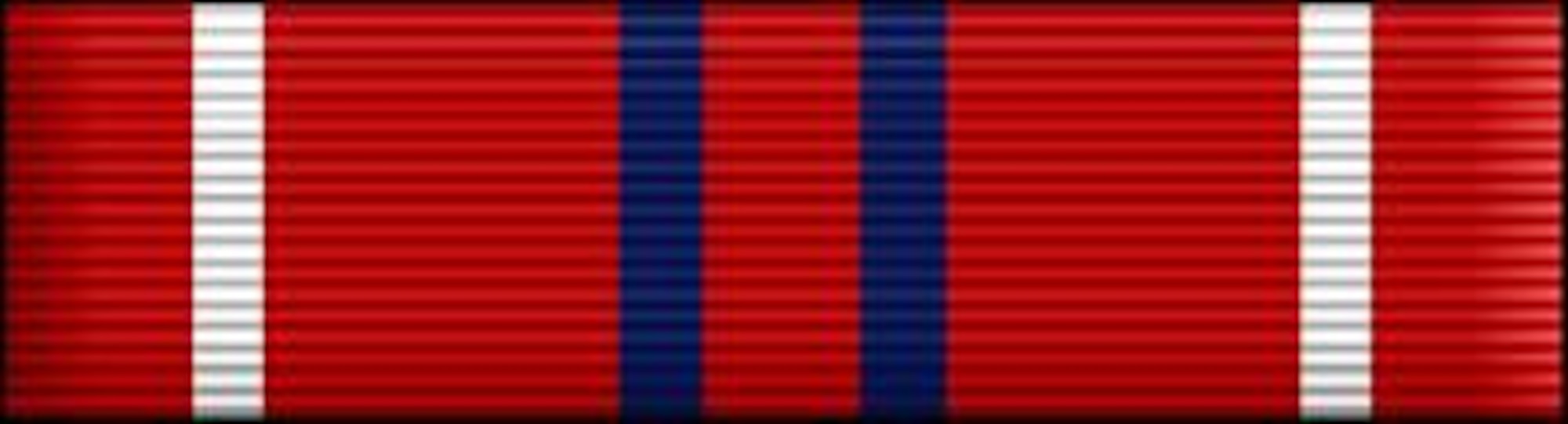 USAF NCO PME Graduate Ribbon, awarded to graduates of the following certified NCO PME schools (NCO Preparatory Course, Airman Leadership School, NCO Leadership School, NCO Academy, SRNCO Academy. Air Force Awards and Decorations (enhance color), U.S. Air Force graphic, AFNEWS/PAND.  The JPG image is a stylized version whereas the EPS version is a two-dimensional line art illustration.