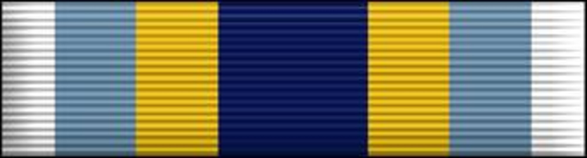 USAF Basic Military Training Honor Graduate Ribbon, Air Force Awards and Decorations (enhance color), U.S. Air Force graphic, AFNEWS/PAND.  The JPG image is a stylized version whereas the EPS version is a two-dimensional line art illustration.