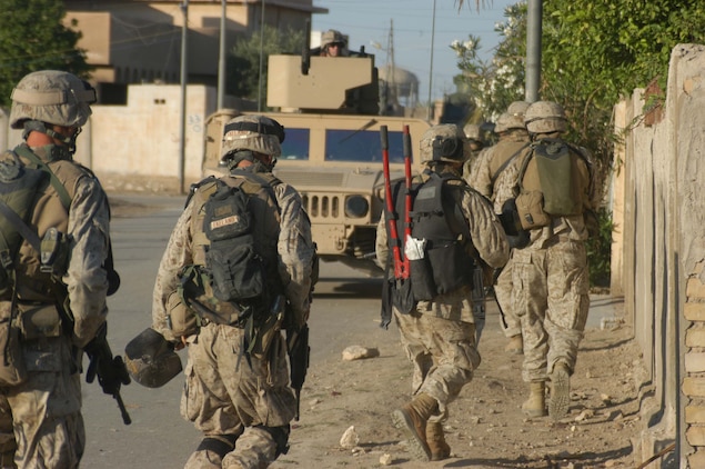 1/5 stays on offensive, searches Ramadi > 2nd Marine Division > News ...