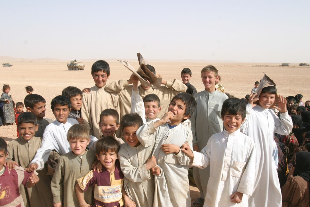 AKENSHAT, IRAQ - 2nd Marine Division, in support of Operation Iraqi Freedom III, is engaged in Security and Stabilization Operation  in the Al Anbar province in Iraq.