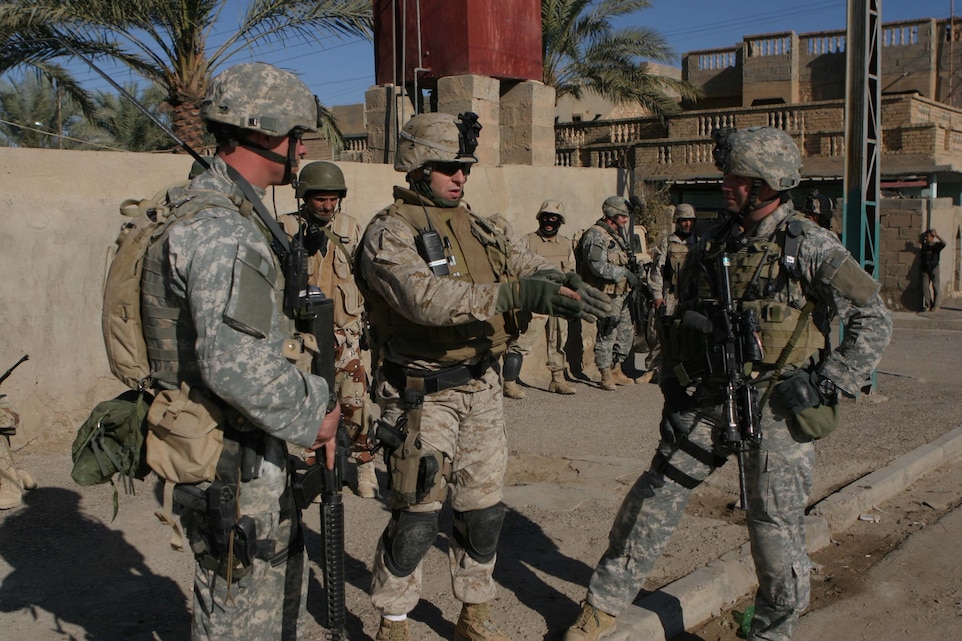 Bloomfield, N.J., native observes Iraqi Soldiers during Operation Lions ...