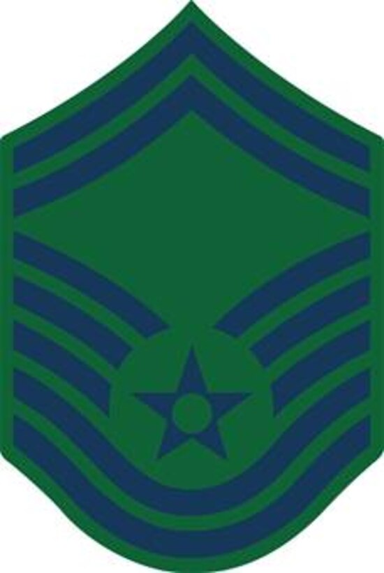 Senior Master Sergeant, E-8 (BDU color), U.S. Air Force graphic