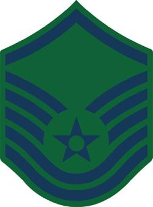 Master Sgt., E-7 (BDU color), U.S. Air Force graphic