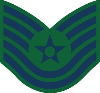 Tech. Sgt, E-6 (BDU color), U.S. Air Force graphic