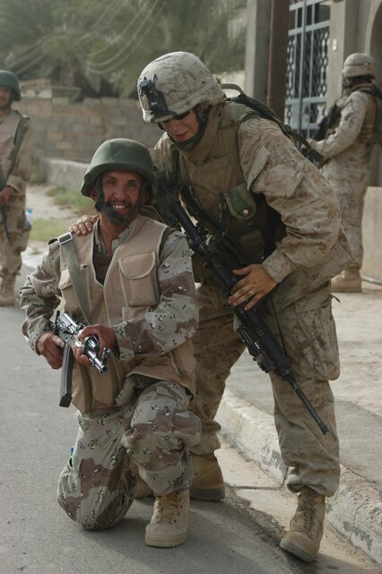 Cassoday, Kan., Marine, ISF patrol Ramadi together > 2nd Marine ...