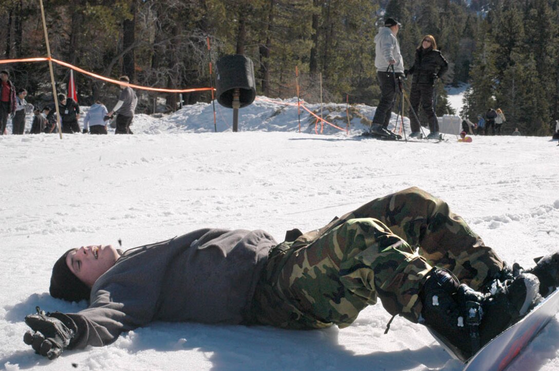 Marines from India Company, 3rd Battalion, 7th Marines land at the Trinity Christian Center, Yuma, Ariz., April 15 to provide security for a convoy delivering medical supplies to a mock Iraqi hospital village. The training was part of a biannual assault support training exercise held by Marine Aviation Weapons and Tactics Squadron-1 to simulate operations in an urban environment during the the Weapons and Tactics Instructor Course 2-05.