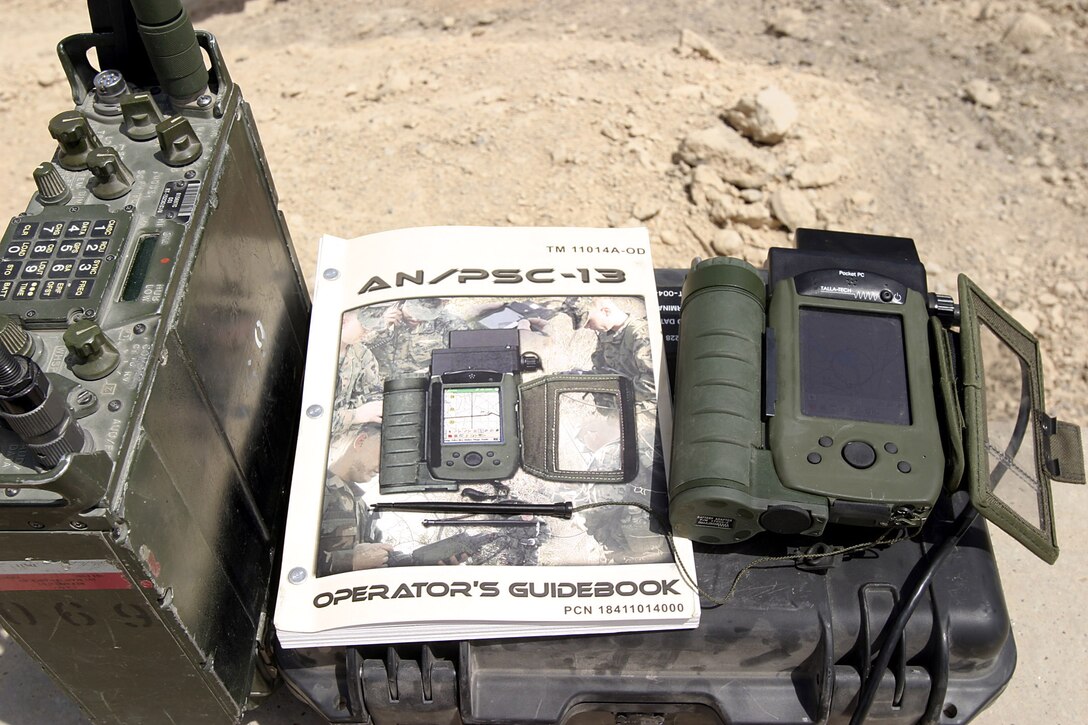 Haditha, Al Anbar, Iraq (June 10, 2005) - The D-DACT, the newest technological weapon on the war on terrorism.. (Official USMC photo by Cpl. Ken Melton)