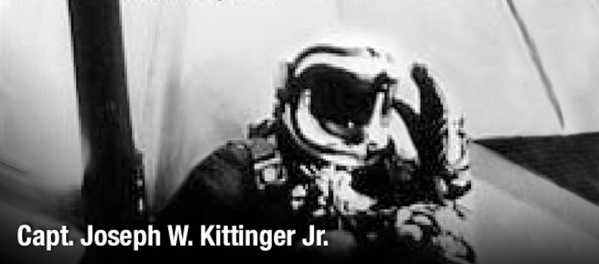 Capt. Joseph W. Kittinger Jr, history spotlight graphic, U.S. Air Force graphic