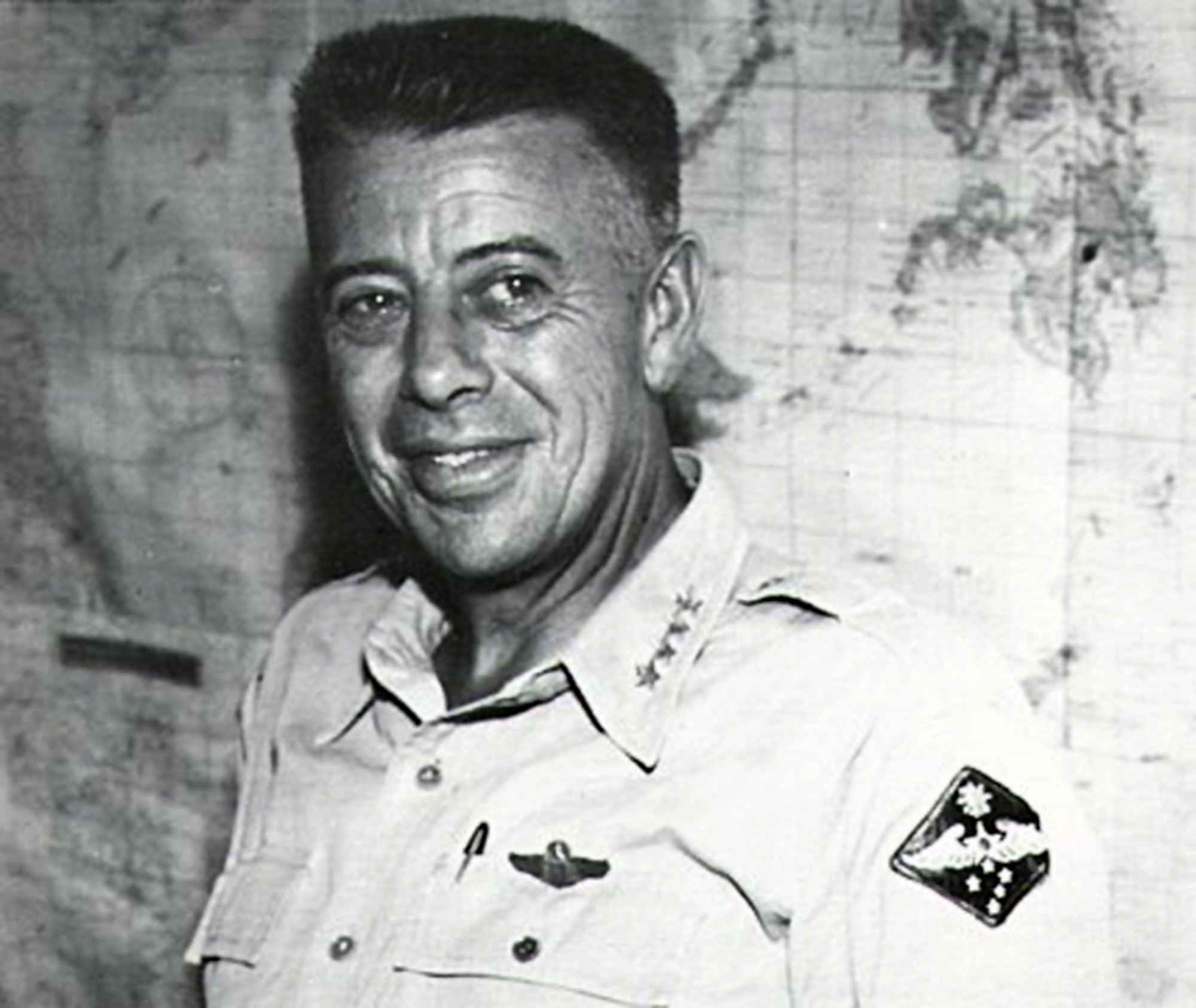 FILE PHOTO -- In July 1942, Gen. George C. Kenney was the Allied Air Forces commanding general in the Southwest Pacific and Fifth Air Force commanding general, joining Gen. Douglas MacArthur as his top air officer.  He died in 1977.  Pacific Air Forces officials established the George C. Kenney Headquarters (Provisional) at Hickam Air Force Base, Hawaii, on June 1.  The headquarters will focus exclusively on planning and executing military operations throughout the Pacific theater, excluding the Korean Peninsula.  (U.S. Air Force photo)
