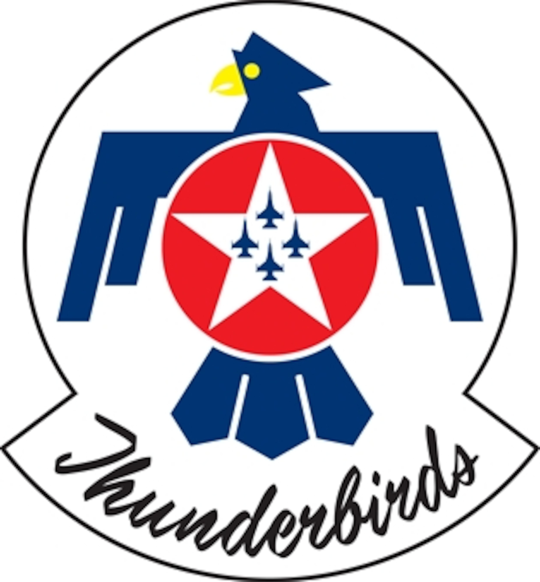 Thunderbird, patch, logo,(color), U.S. Air Force graphic 